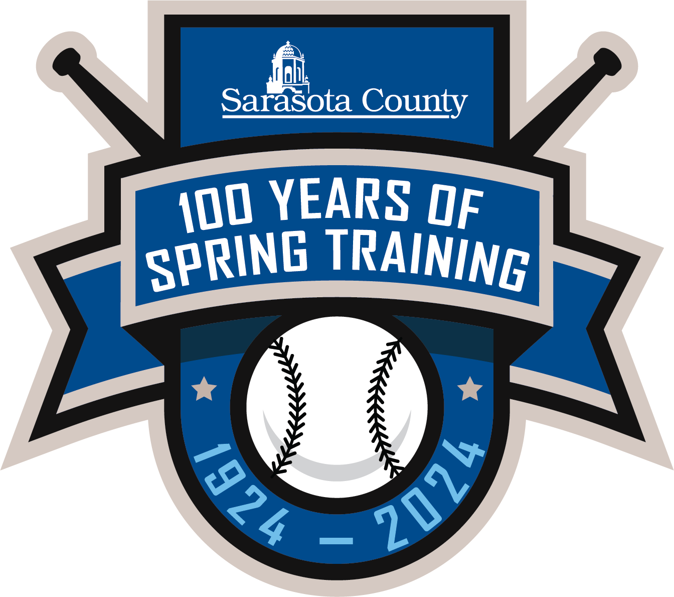 100 Years Spring Training Anniversary Mark