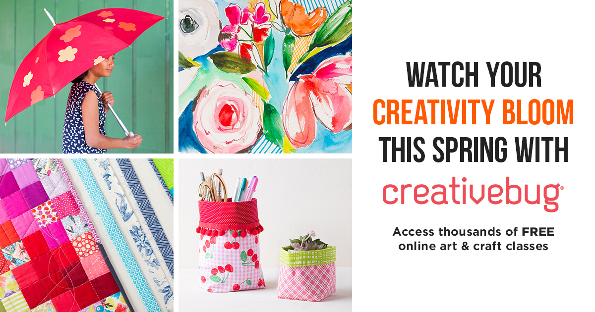 Creativebug - Watch Your Creativity Bloom