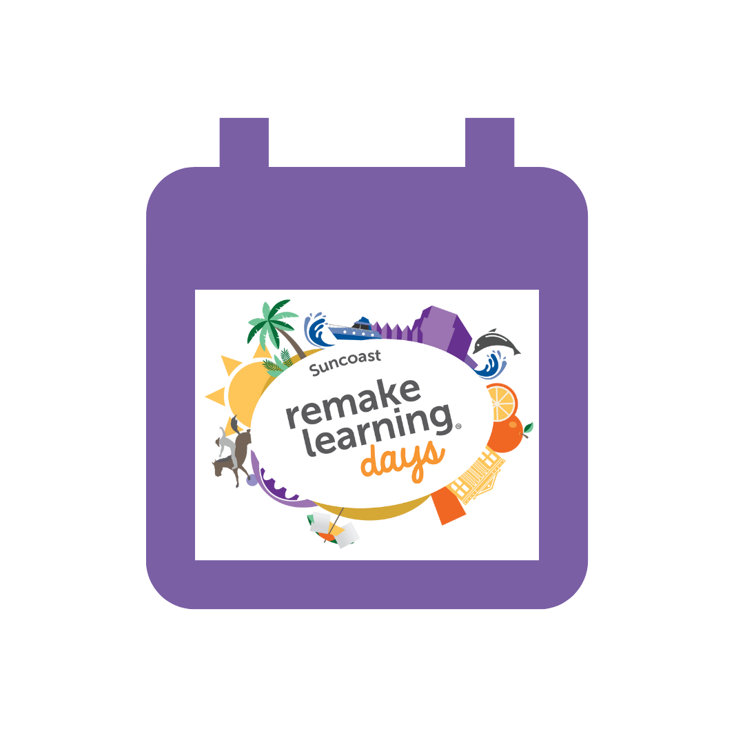 Remake Learning calendar purple (Image button)