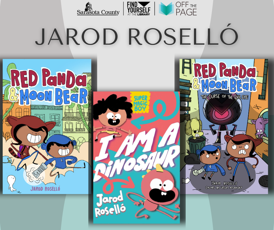 Jarod Rosello book covers